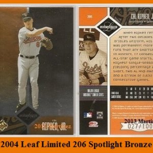 2004 Leaf Limited 206Spotlight Bronze.jpg