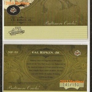 2005 Absolute Memorabilia Marks of Fame MF-53.jpg