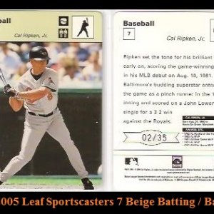2005 Leaf Sportscasters 7 Beige.35 Ball.jpg