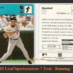 2005 Leaf Sportscasters 7 Teal.30 Bat.jpg