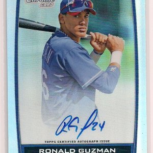 2012 BC Ronald Guzman Refractor Auto BCA-RG 320/500