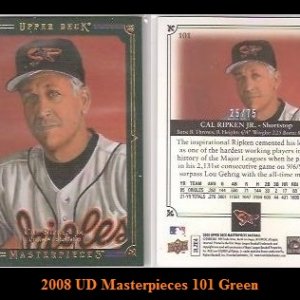2008 UD Masterpieces 101Green.jpg