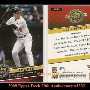 2009 Upper Deck 20th Anniversary #1332.jpg