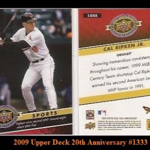 2009 Upper Deck 20th Anniversary #1333.jpg