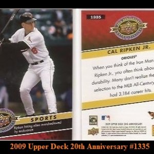 2009 Upper Deck 20th Anniversary #1335.jpg