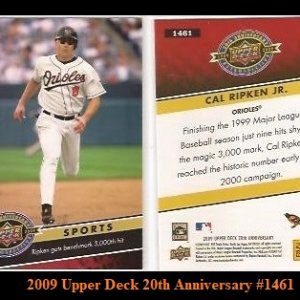 2009 Upper Deck 20th Anniversary #1461.jpg