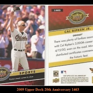 2009 Upper Deck 20th Anniversary #1463.jpg