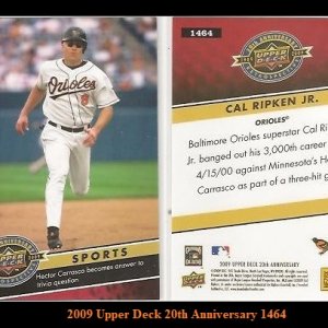 2009 Upper Deck 20th Anniversary #1464.jpg