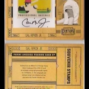 2010 Panini Century Collection 6 Cents Souvenir Stamp-Auto.jpg