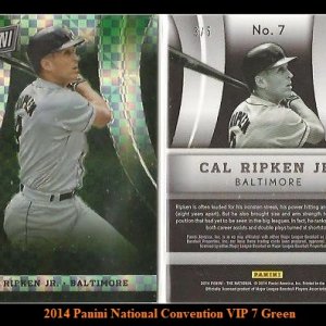 2014 Panini National Convention VIP 7Green.jpg