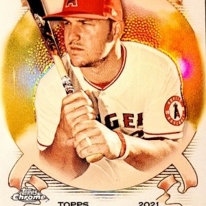 2021 Ginter chrome gold /50
