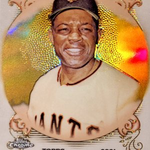 2021 Ginter Chrome Gold Willie Mays
