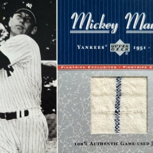 Mickey Mantle 2001 Upper Deck Jersey