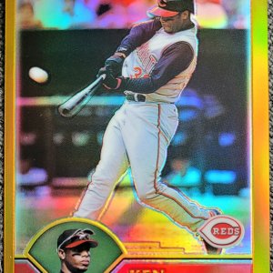 2003 Topps Gold refractor