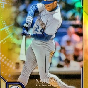 2022 national convention gold refractor