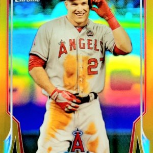 2014 Bowman chrome gold refractor