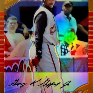 2005 Bowman chrome Gold /50