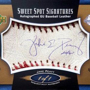 2005 GU Baseball Jake Peavy 1/1
