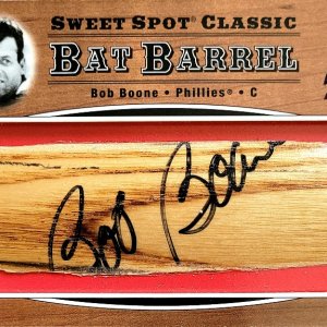 Bob Boone GU Bat Barrel auto