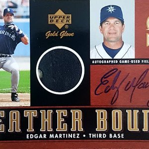 Edgar martinez leather bound auto