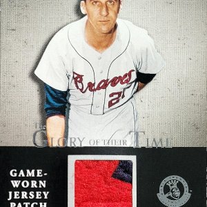 2004 Fleer Glory of Their Time Warren Spahn