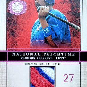 Vlad Guerrero 2003 Patchworks patch