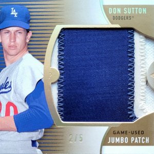 2008 Ultimate Jumbo Patch Don Sutton 2/5