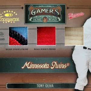 2005 Timeless Treasure Tony Oliva Patch