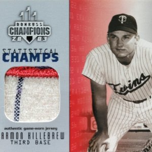 2003 Donruss Champions Harmon Killebrew Patch