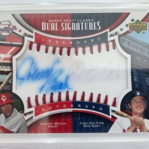 Johnny Bench/Carlton Fisk