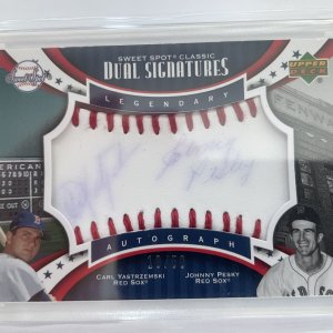 Carl Yastrzemski/Johnny Pesky