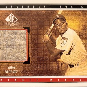 Minnie Minoso 2002 Legendary Cuts jersey