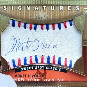 Monte Irvin 15/40