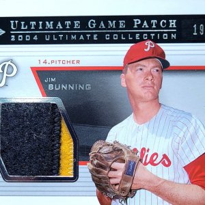 Jim Bunning 2004 Ultimate Collection Patch