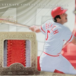 2004 Ultimate Johnny Bench Patch