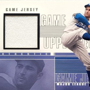 Sandy Koufax 2000 Upper Deck Game Jersey