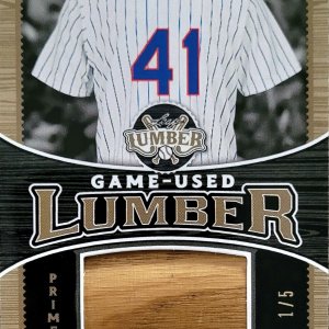 Tom Seaver 2024 leaf Lumber Bat Barrel 1/5