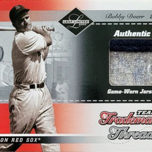 Bobby Doerr 2003 Leaf Limited Patch 3/20