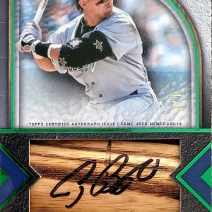 Craig Biggio 2024 Museum Collection GU Bat Barrel Auto 1/1