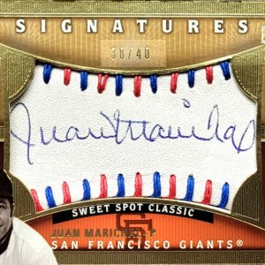 Juan Marichal 38/40