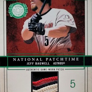 Jeff Bagwell 2003 Fleer Patchworks Patch /100