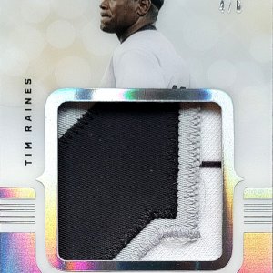 Tim Raines 2022 Leaf Pearlescent Patch 4/6