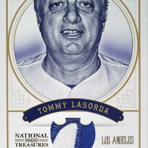 Tommy Lasorda 2012 National Treasures Patch