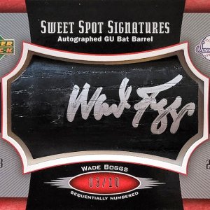 Wade Boggs GU Barrel Auto 3/10