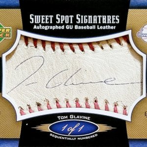 Tom Glavine GU Baseball Auto 1/1