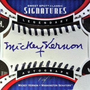 Mickey Vernon 1/1