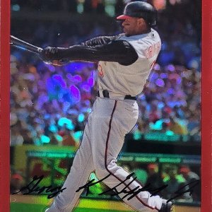 2007 Topps Chrome Red Refractor 86/99
