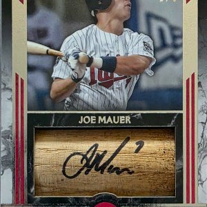 Joe Mauer 2022 Barrel auto 1/5