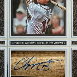 Chipper Jones 2024 Museum Barrel auto 1/5