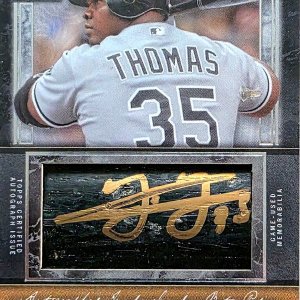 Frank Thomas 2020 Museum Bat Barrel Auto 2/5